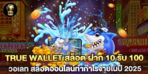 true wallet สล็อต ฝาก 10 รับ 100 วอ เลท สล็อตออนไลน์ทำกำไรง่ายในปี 2025