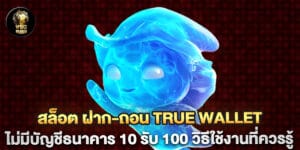 "สล็อต ฝาก-ถอน true wallet ไม่มีบัญชีธนาคาร 10 รับ 100 วิธีใช้งานที่ควรรู้ "