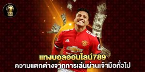 แทงบอลออนไลน์789-ความแตกต่างจากการเล่นผ่านเจ้ามือทั่วไป